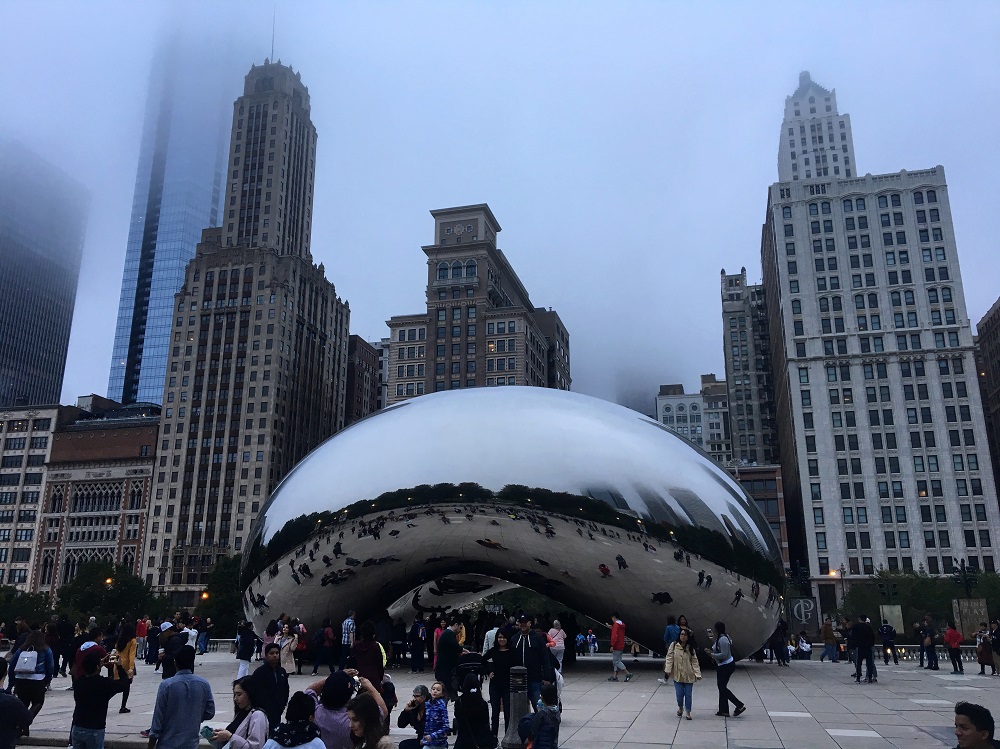 Chicago Bean - City Skyline