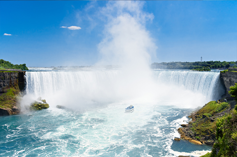 Mist over Niagara Falls  