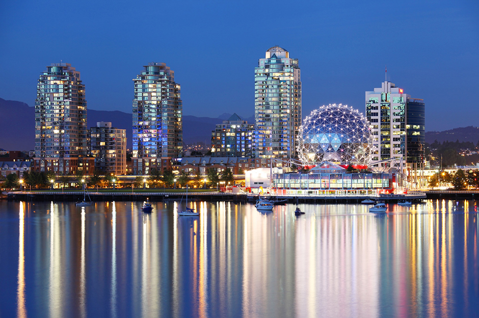 Vancouver skyline 