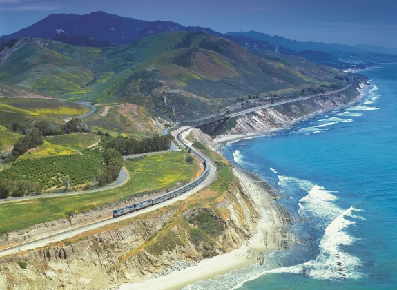Coast Starlight California Coastline