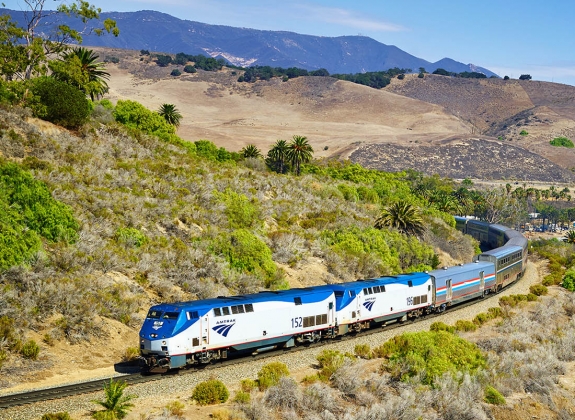 Amtrak's Coast Starlight on a Coast-to-coast journey