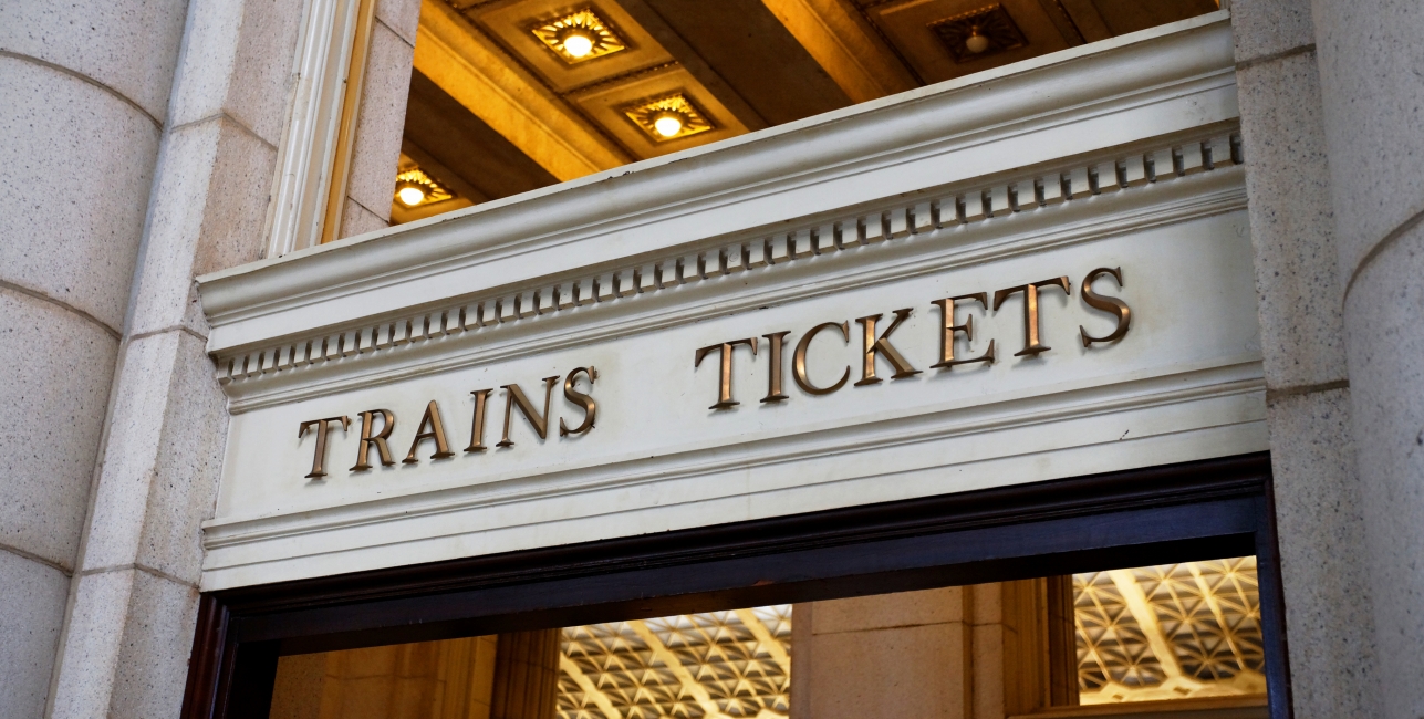 train station exterior