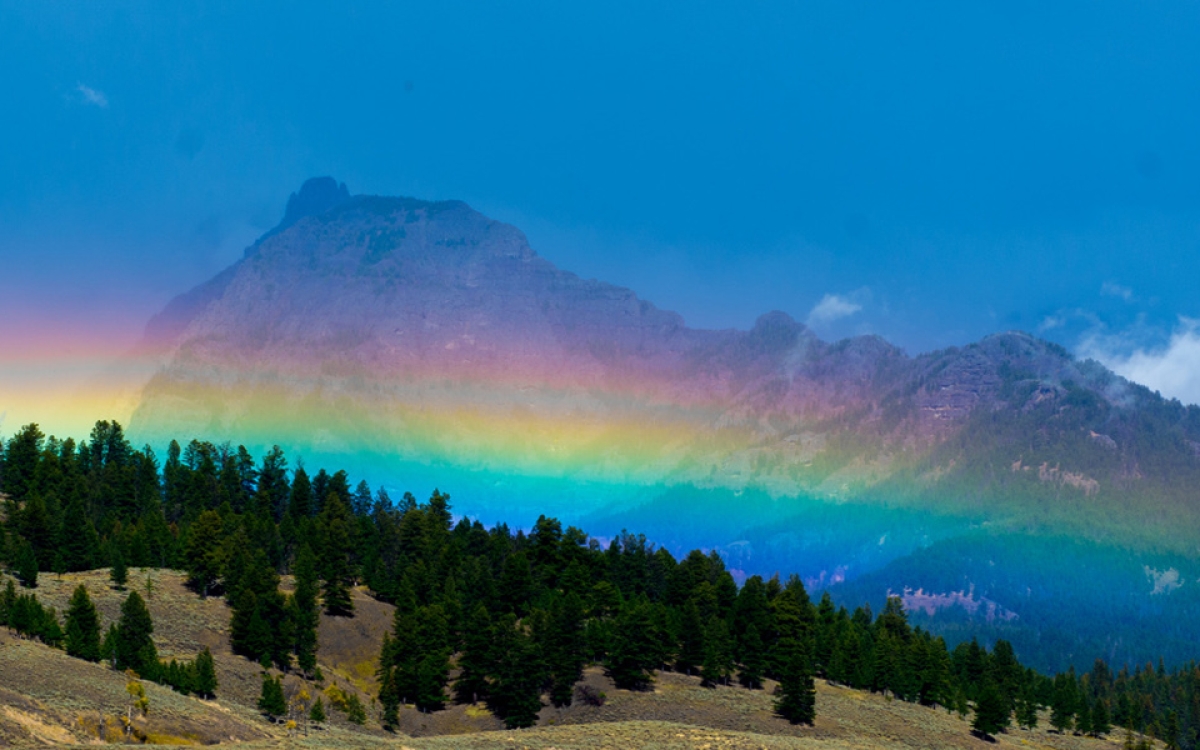 Yellowstone Rainbow Yellowstone Rainbow