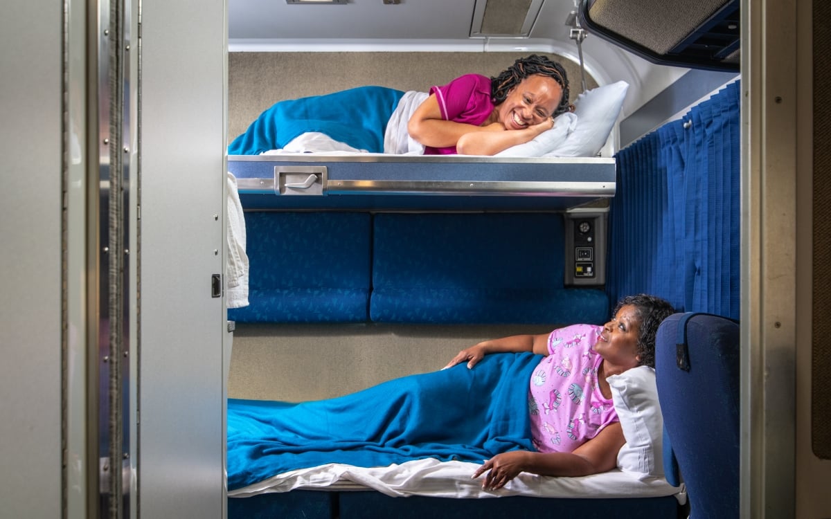 bedroom suite onboard amtrak trains
