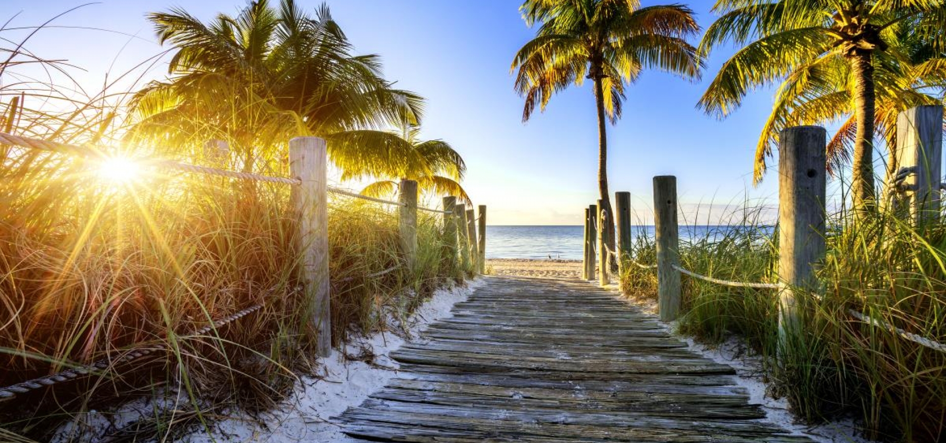 Key West, Florida beach sunset