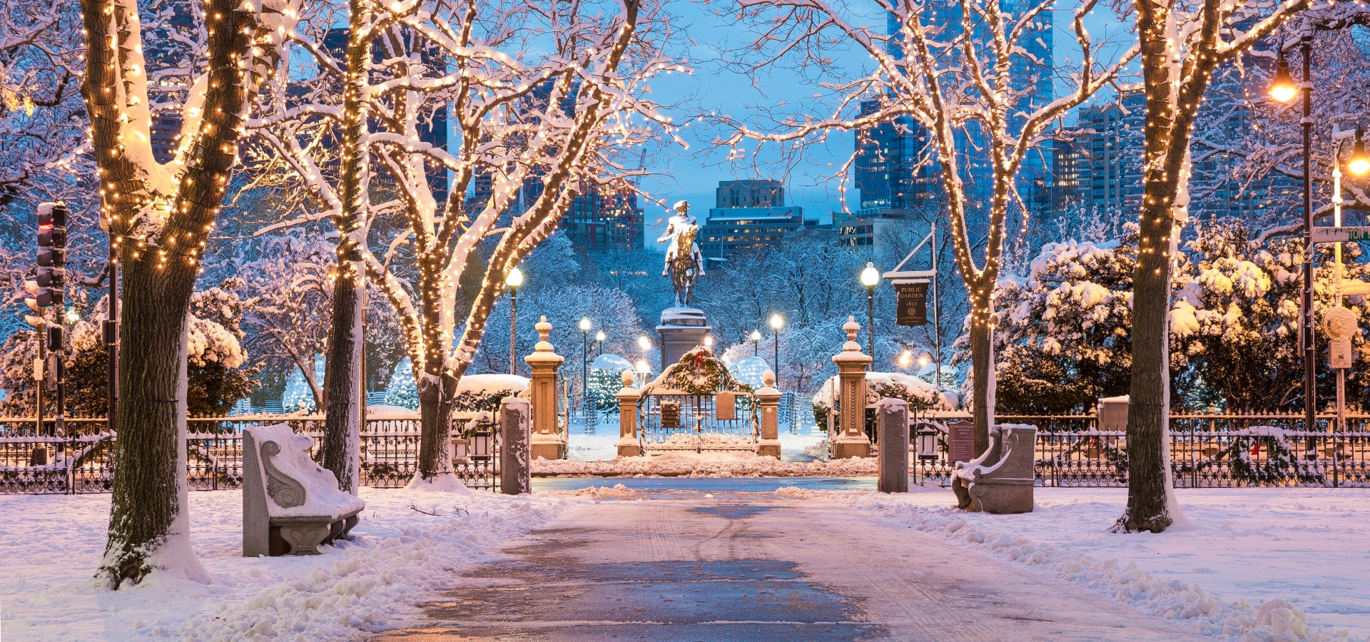 Boston-Massachusetts-winter_web_1012746709 The architecture of Boston in Massachusetts, USA in the winter season