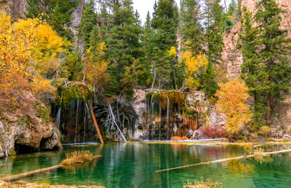 glenwood springs in autumn
