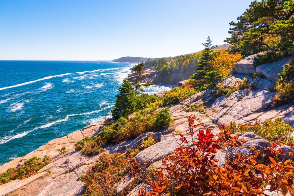 Acadia National Park by the sea